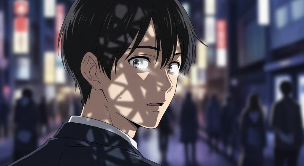 『ちょっと今から仕事やめてくる』の核心に迫る考察、ヤマモトの正体に気づく主人公・隆のイメージ